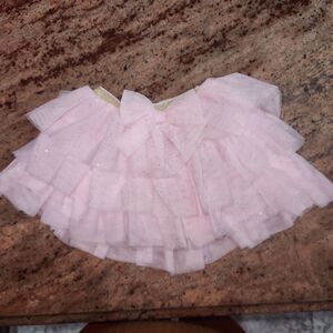 Baby Girl 1st Birthday Outfit Sparkly Tutu Skirt with Bow 12M Easter Skirt